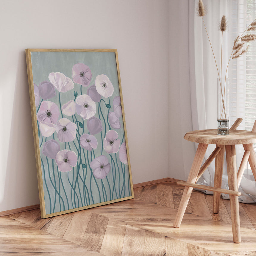 Plakat - Pastel Flowers - EMELIEmaria - Incado