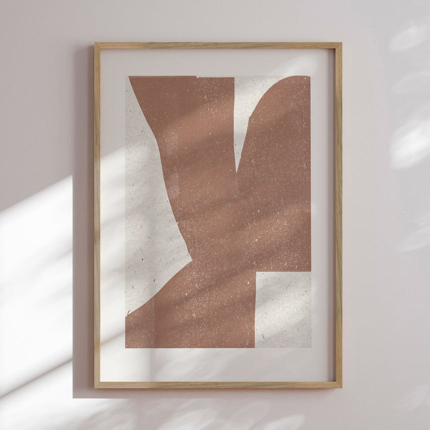 Plakat - Earth Tones Harmony - THE MIUUS STUDIO - Incado