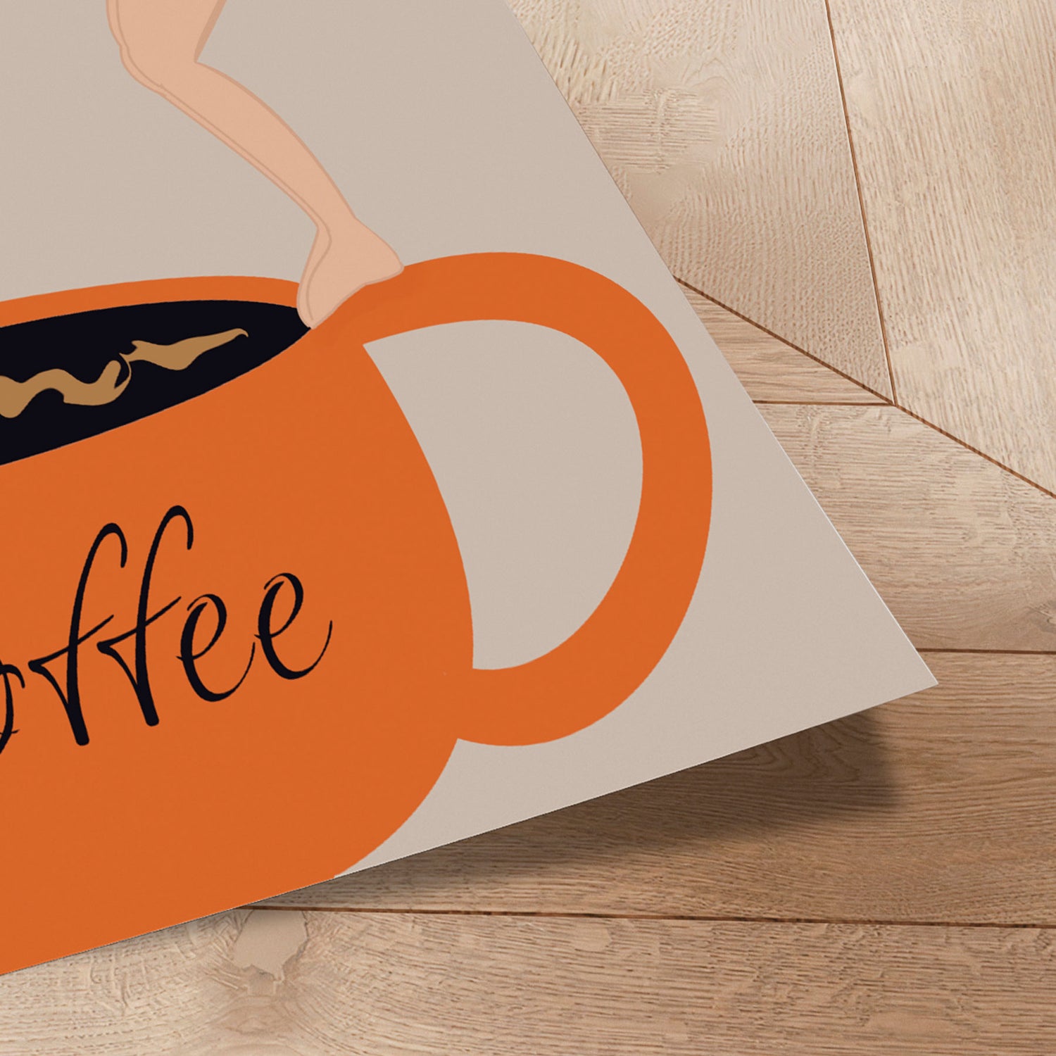 Plakat - Coffee Diver - Sannel Larson - Incado