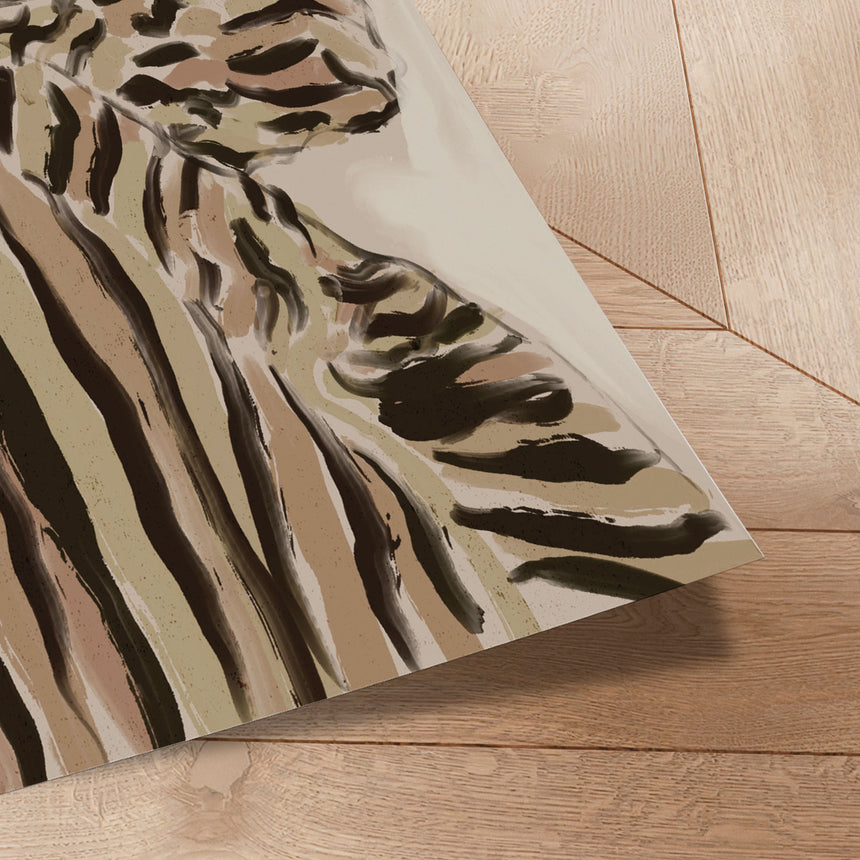 Plakat - Zebra Elegance - Treechild - Incado