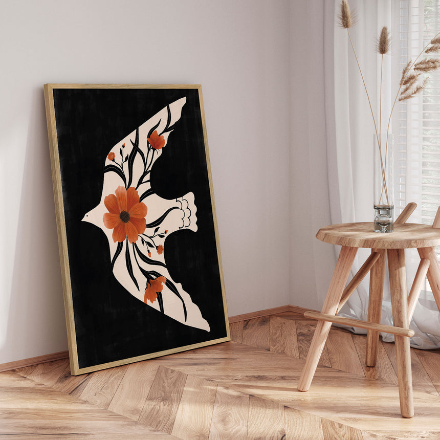 Plakat - Flower Bird - Elena Ristova - Incado
