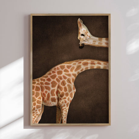 Plakat - Giraffe Illusion - Marja van den Hurk - Incado