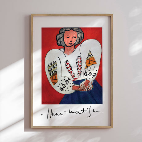 Plakat - La Blouse Roumaine - Henri Matisse - Incado