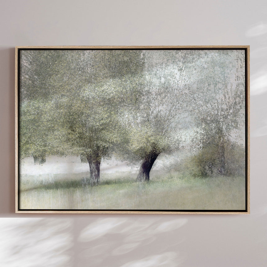 Lærredstryk - Whispering Willows - Nel Talen