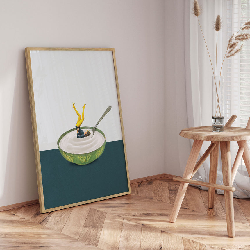 Plakat - Morning Swim - Maarten Léon - Incado