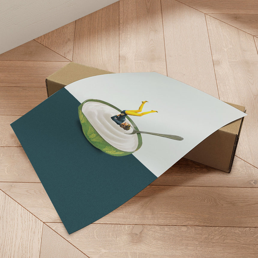 Plakat - Morning Swim - Maarten Léon - Incado