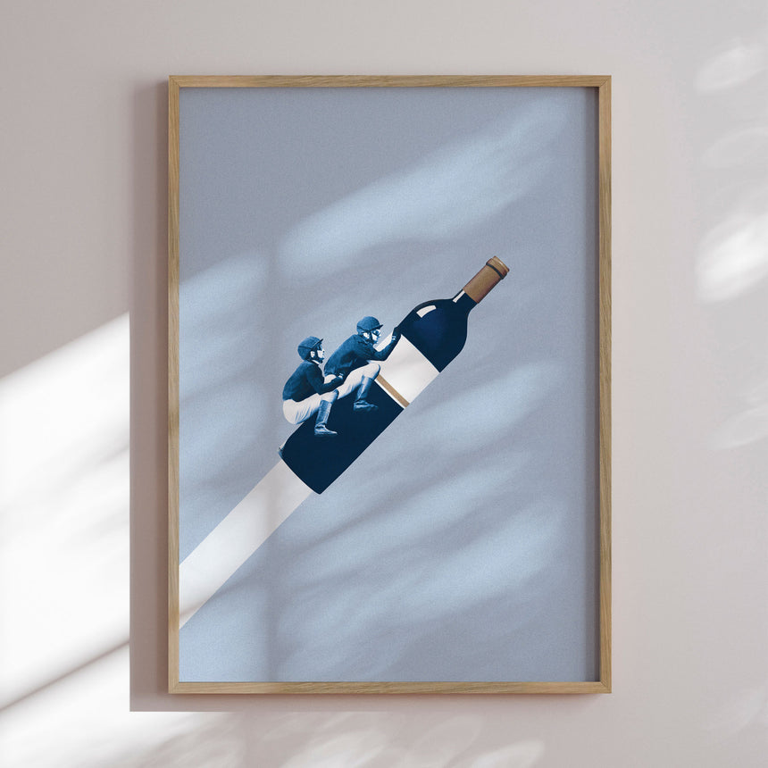 Plakat - To the Moon - Maarten Léon - Incado