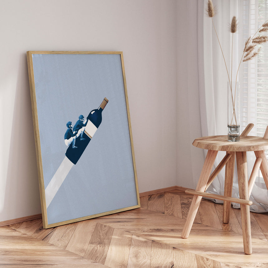 Plakat - To the Moon - Maarten Léon - Incado