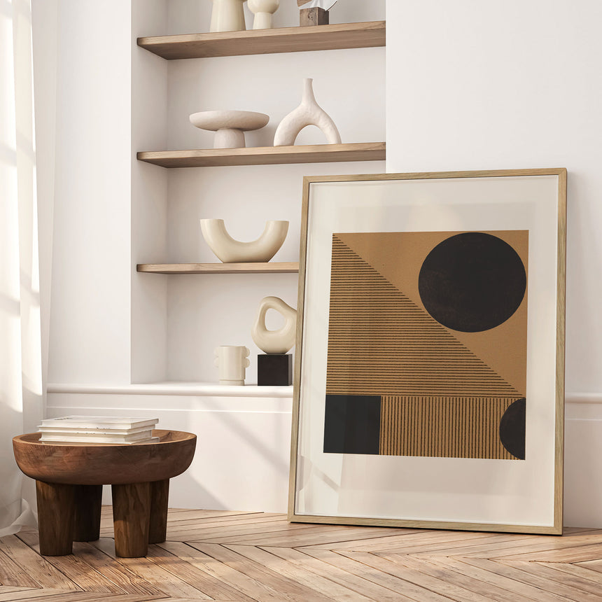 Plakat - Geometric Harmony II - THE MIUUS STUDIO