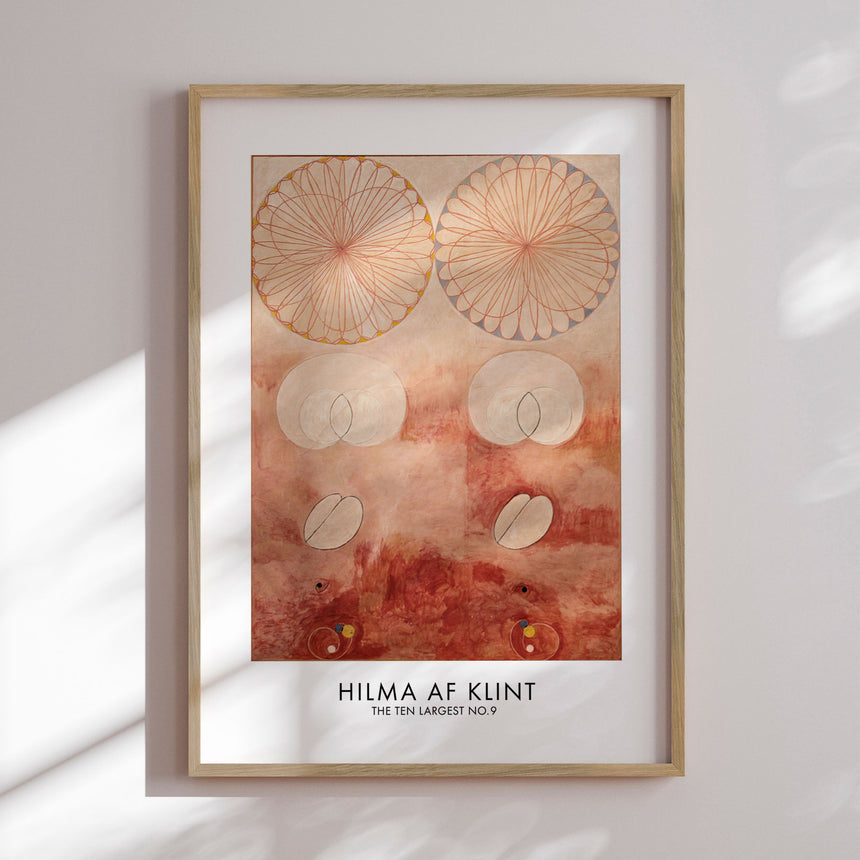 Plakat - The Ten Largest No.9 - Hilma Af Klint