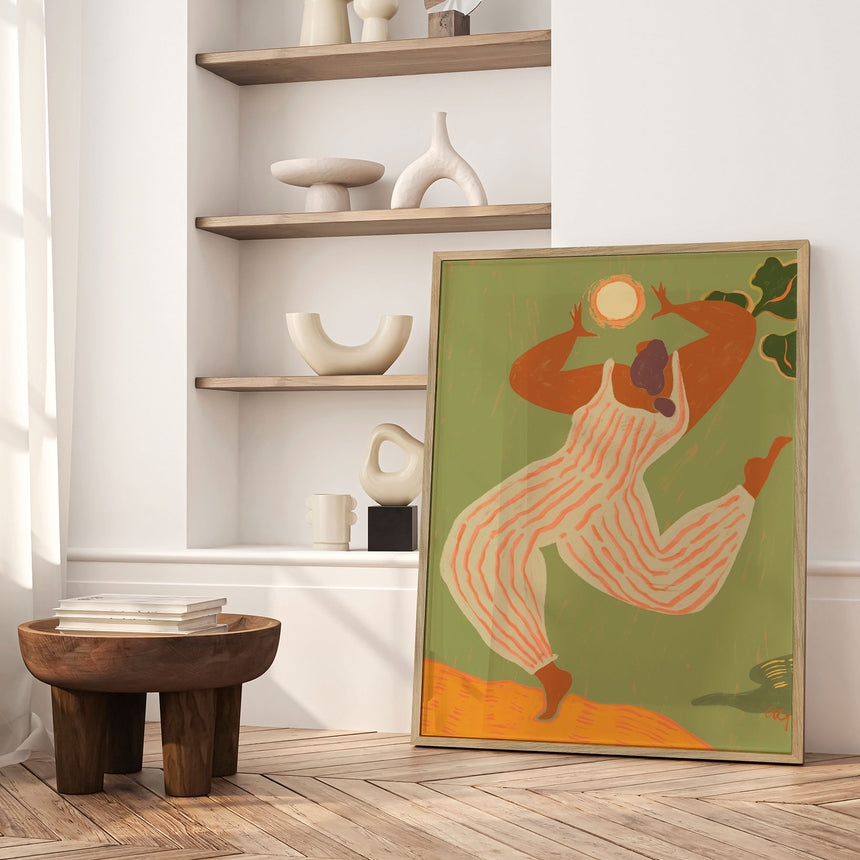 Plakat - Reach For The Sun - Arty Guava - Incado