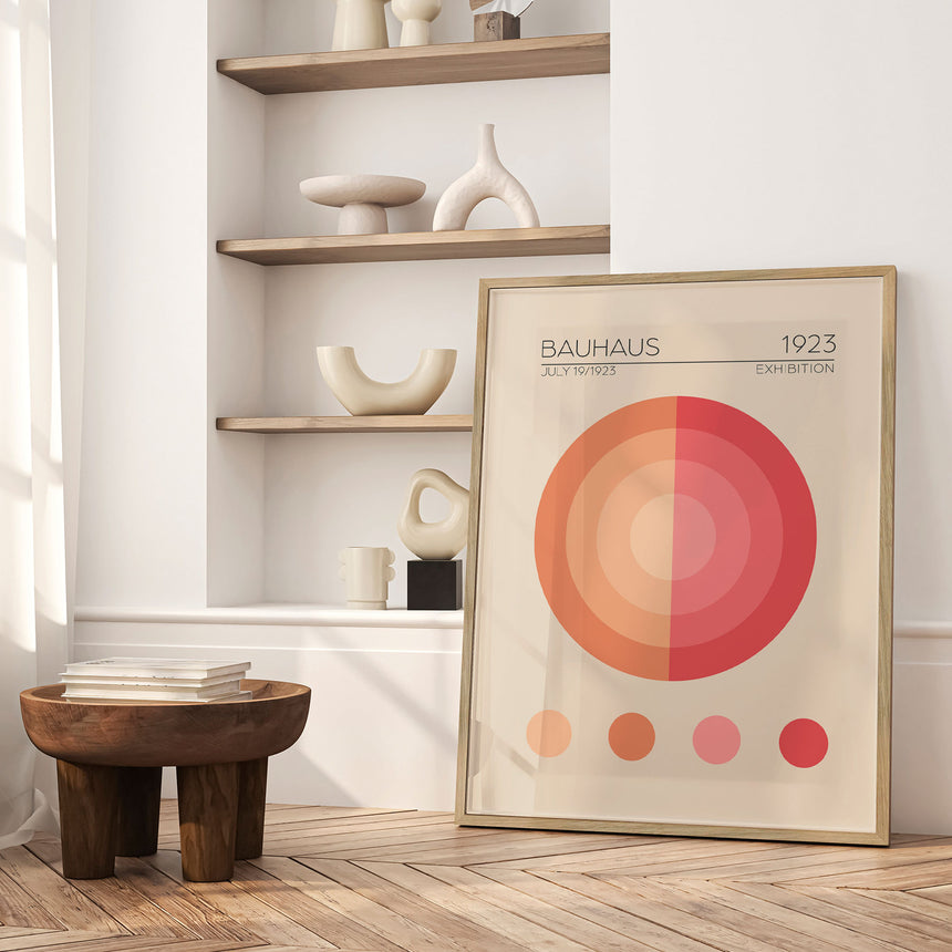 Plakat - Bauhaus Circles - Emel Tunaboylu