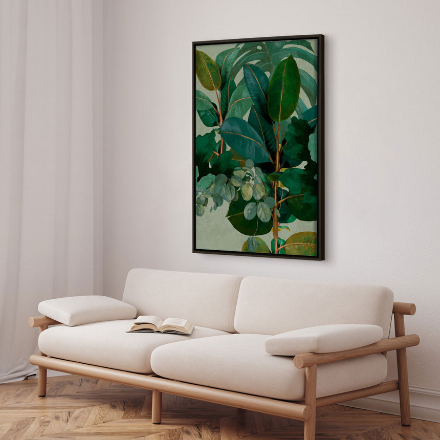 Lærredstryk - Leaves More - Ana Rut Bre