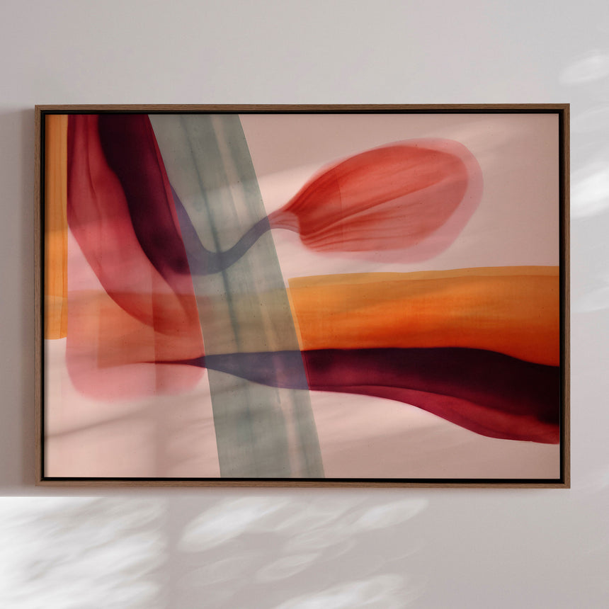 Lærredstryk - Flowing Hues - Treechild