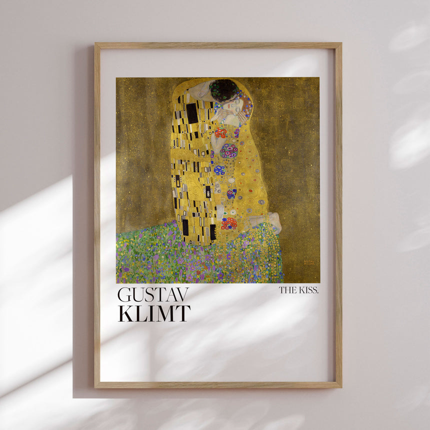 Plakat - The Kiss - Gustav Klimt