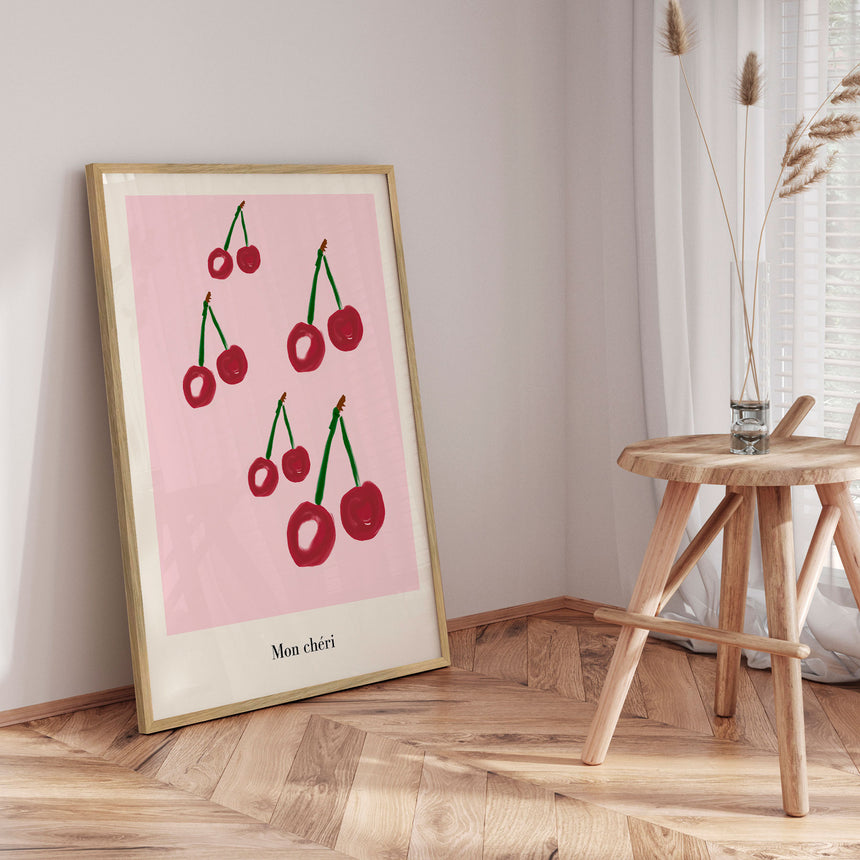 Plakat - Mon Cheri - Merel Takken