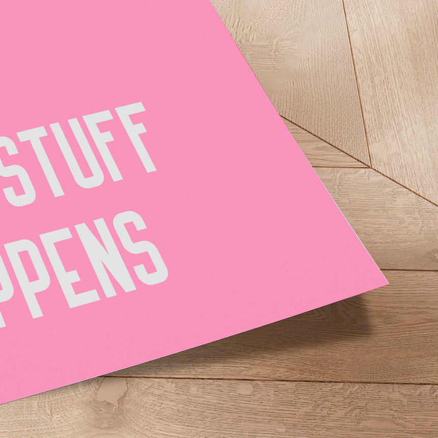 Plakat - Fun Zone Awaits - Athene Fritsch