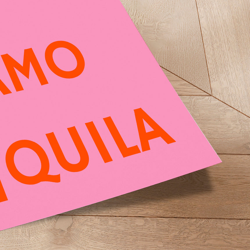 Plakat - Tequila Choices - Athene Fritsch