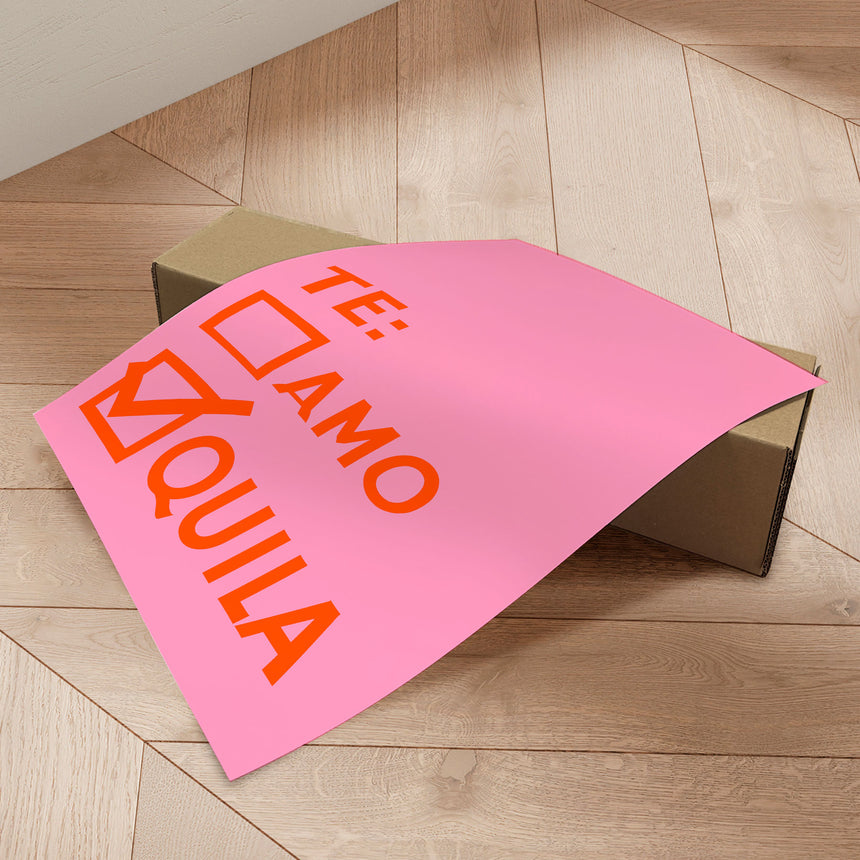 Plakat - Tequila Choices - Athene Fritsch