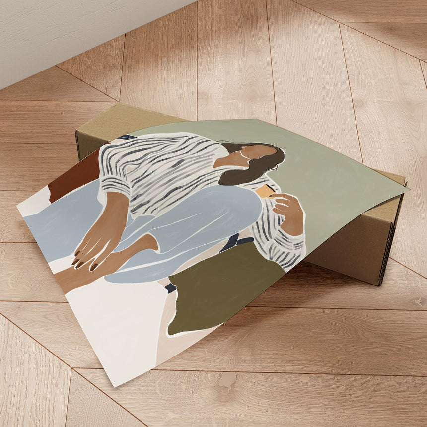 Plakat - Morning Reflection - Ivy Green Illustrations - Incado