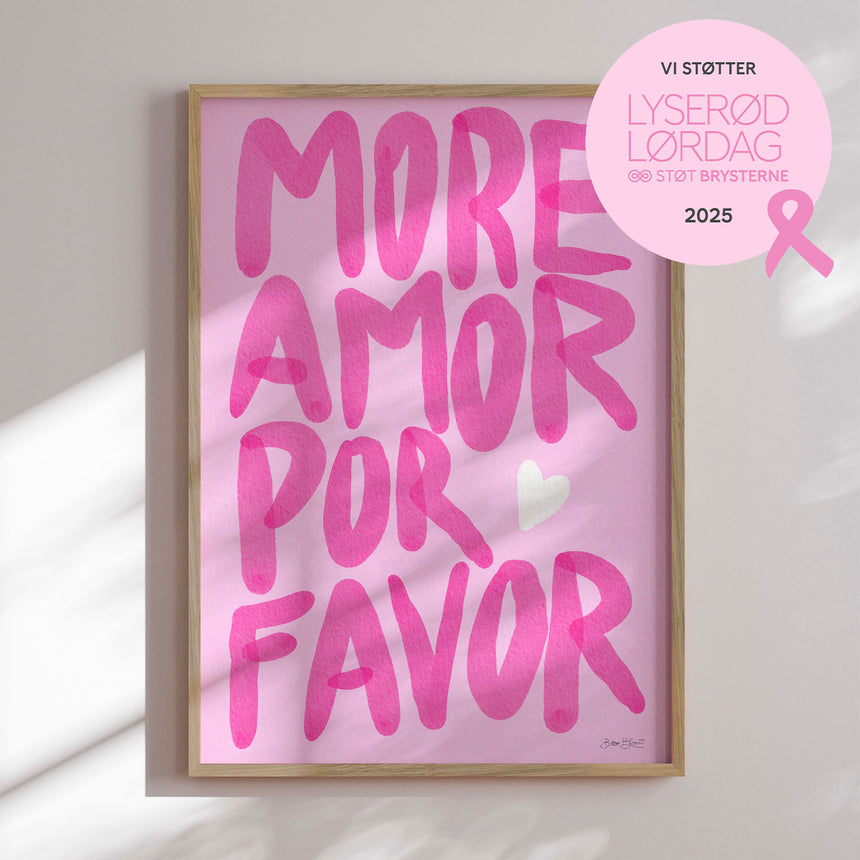 Plakat - More Amor Por Favor II - Baroo Bloom