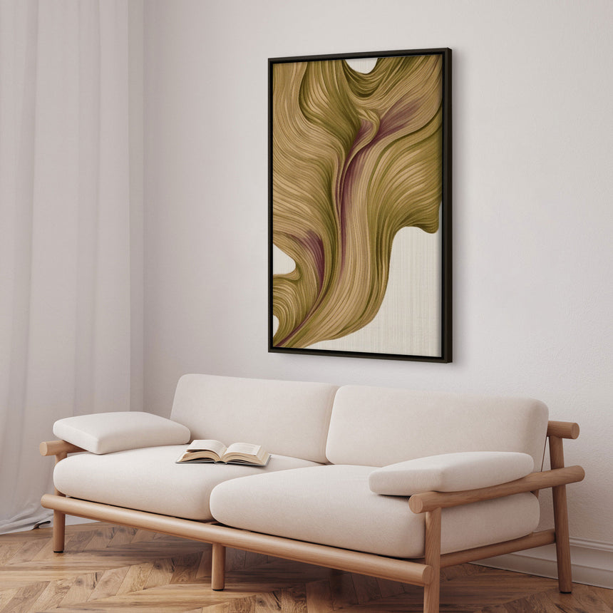 Lærredstryk - Nature Line V - Alma