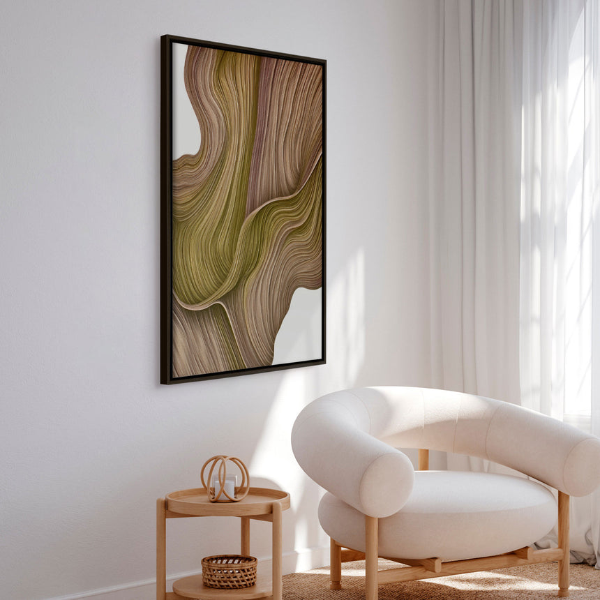 Lærredstryk - Nature Line VI - Alma