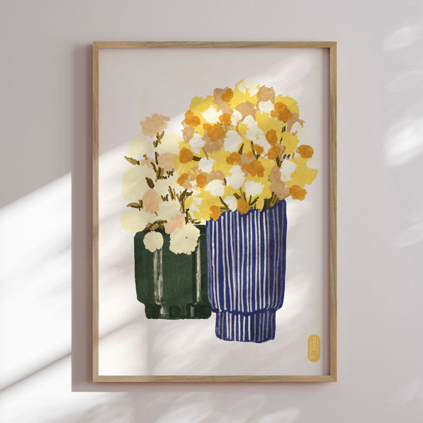Plakat - Blooming Vases - Dianne Nicole Fernando - Incado