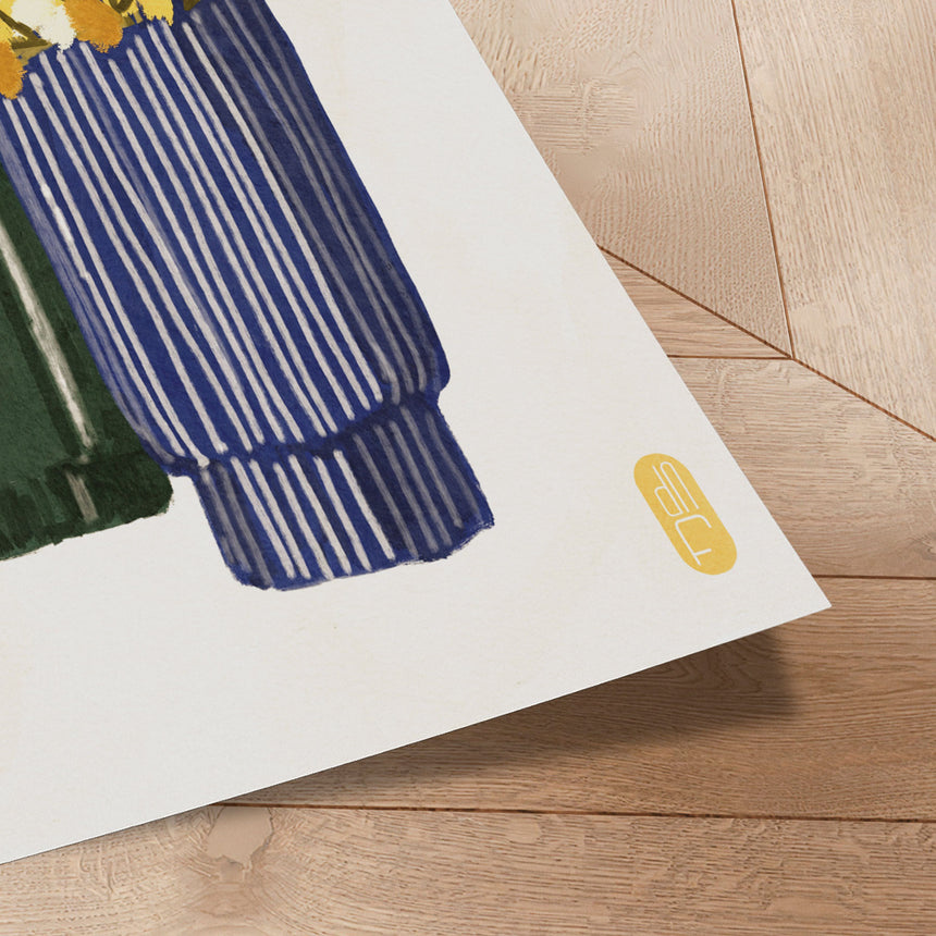 Plakat - Blooming Vases - Dianne Nicole Fernando - Incado