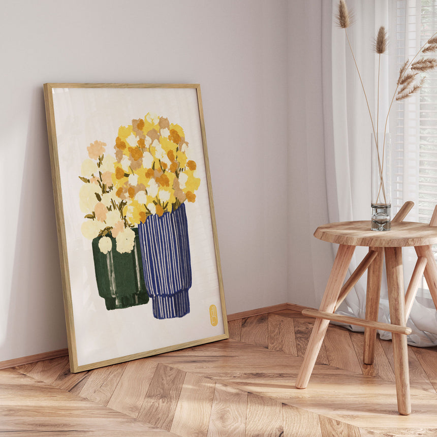 Plakat - Blooming Vases - Dianne Nicole Fernando - Incado