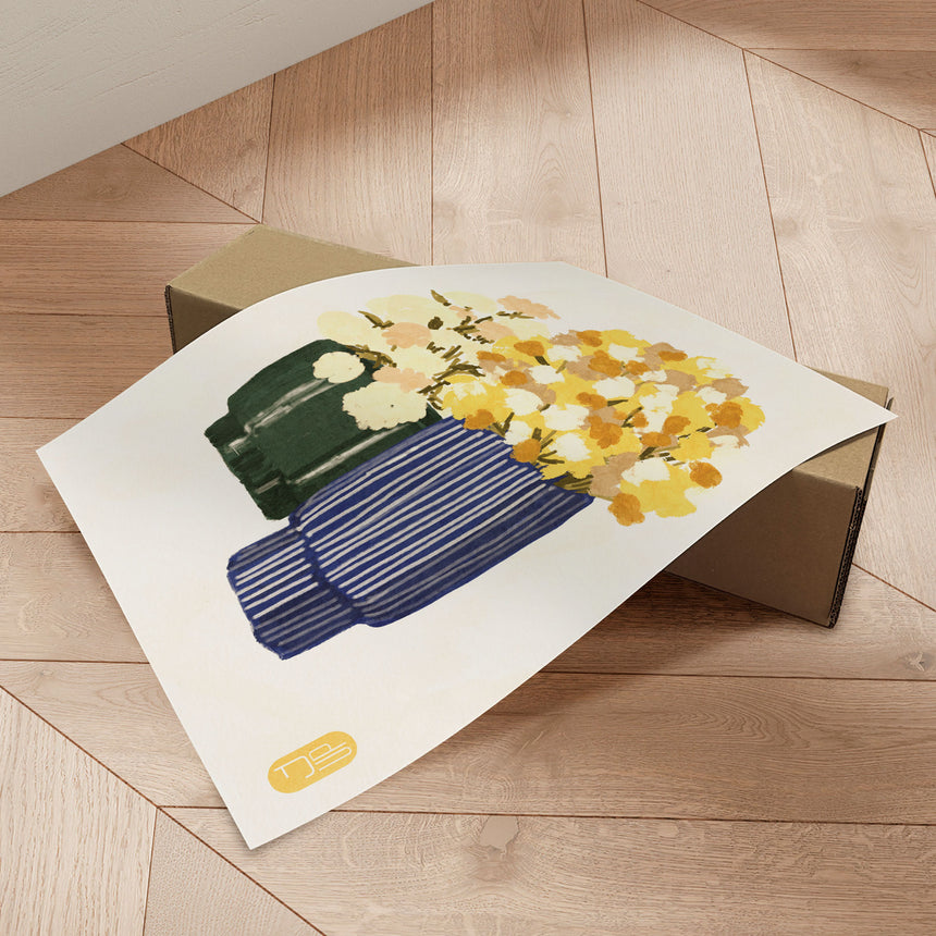 Plakat - Blooming Vases - Dianne Nicole Fernando - Incado