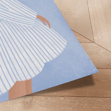 Plakat - The Woman With the Blue Stripes - Bea Müller - Incado