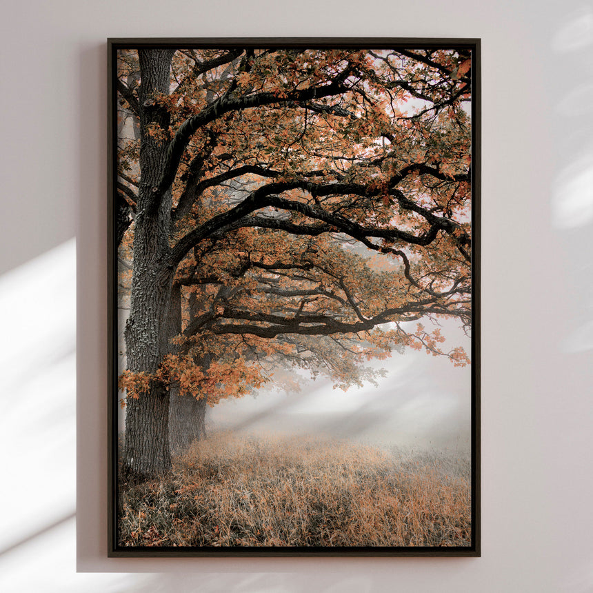 Lærredstryk - Autumn Oaks - Christina Sillen