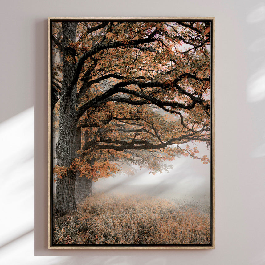 Lærredstryk - Autumn Oaks - Christina Sillen