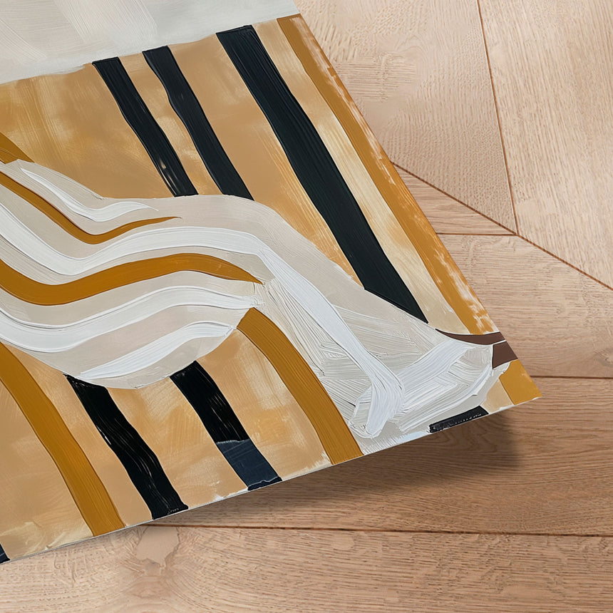 Plakat - Lady in Stripes - SHANDU