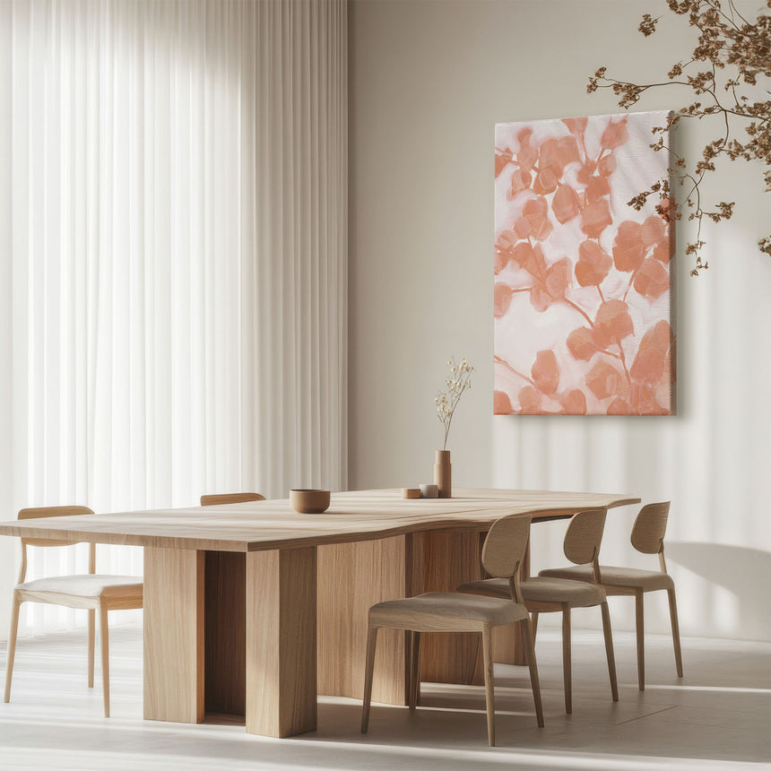 Lærredstryk - Blush Blossom Dance - Rosana Laiz Blursbyai