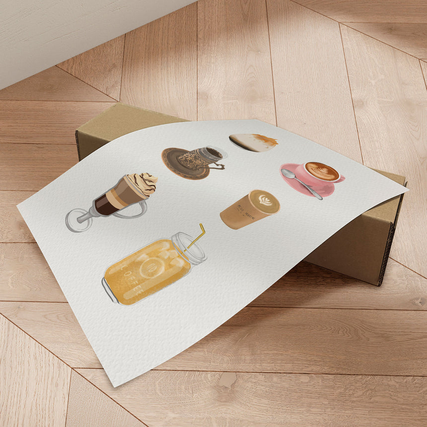 Plakat - Coffee - Petra Lizde