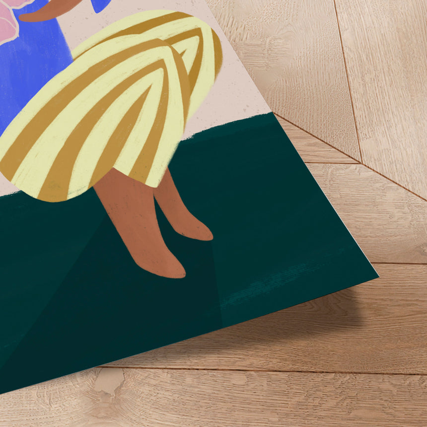 Plakat - Bouquet of Flowers - Bea Müller