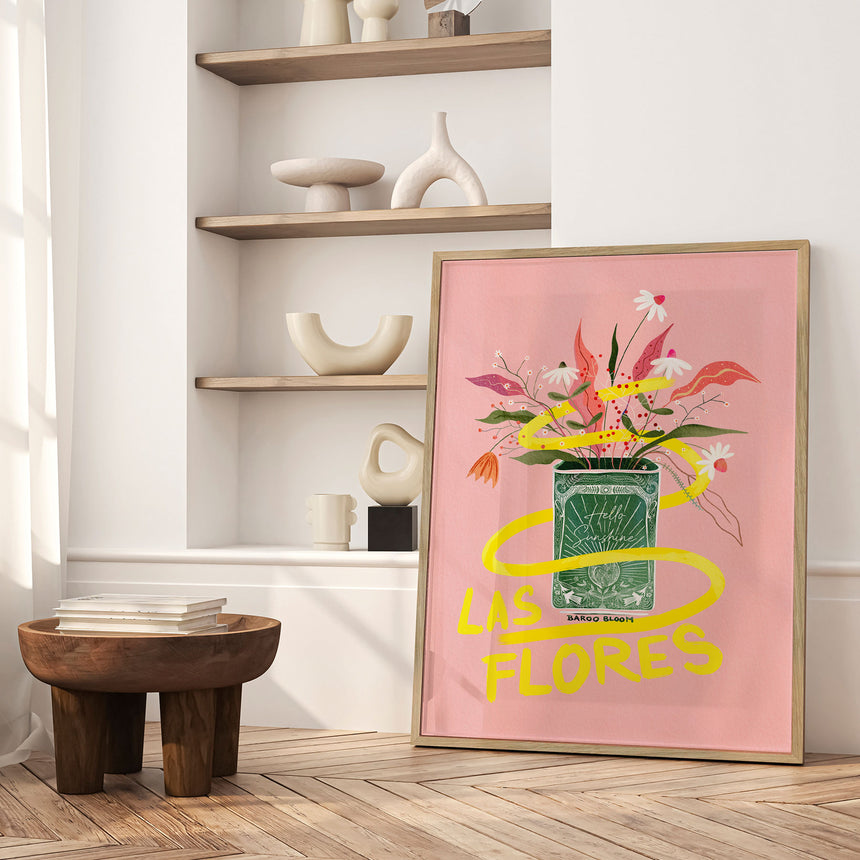 Plakat - Las Flores - Baroo Bloom