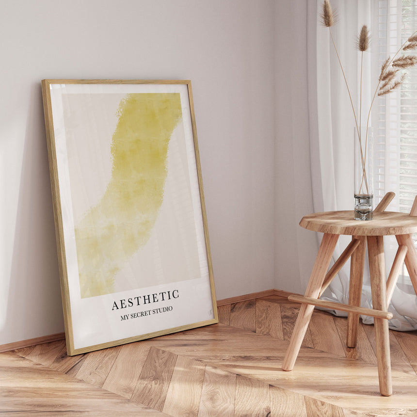 Plakat - Yellow Aesthetic - Anne-Marie Volfova - Incado