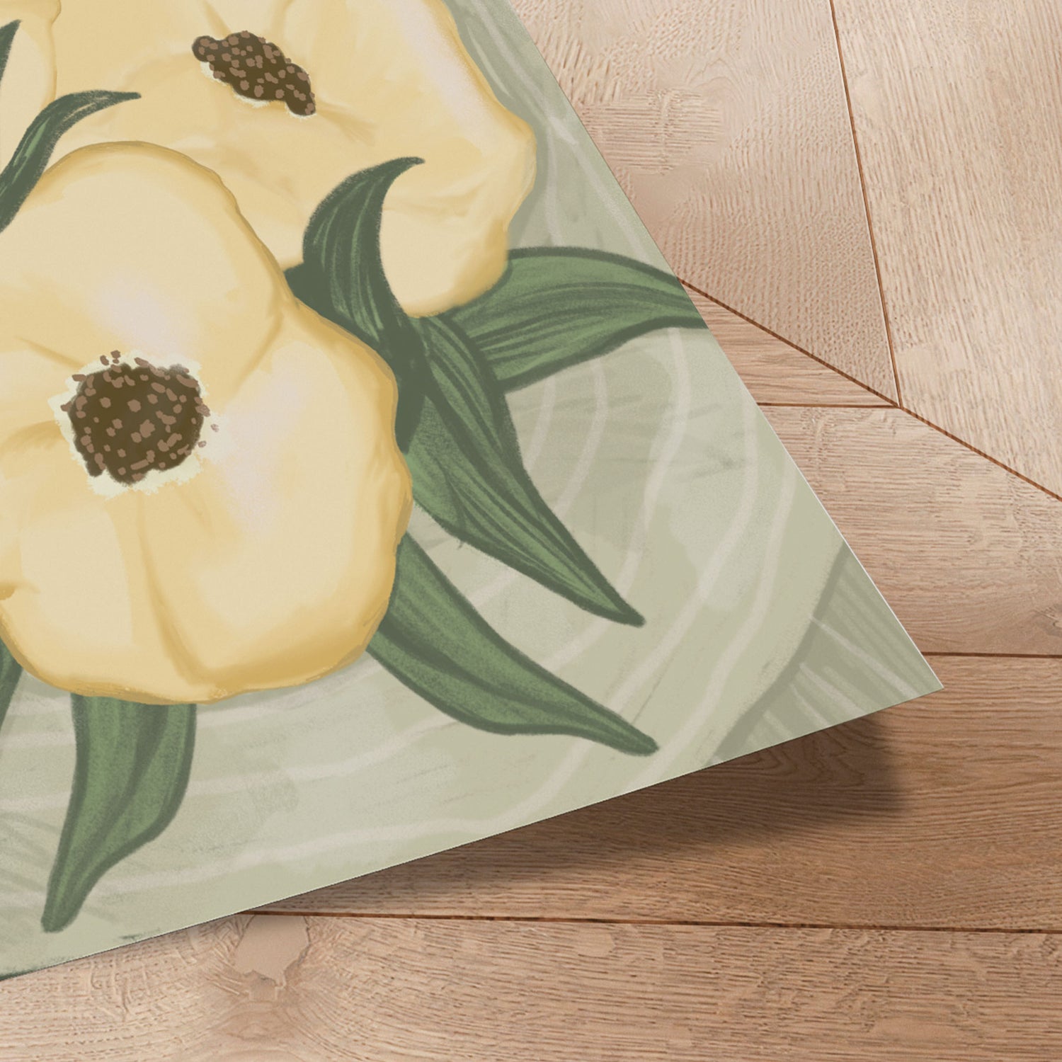 Plakat - Pale Yellow Flowers - EMELIEmaria - Incado