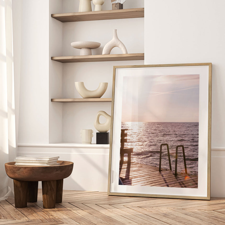 Plakat - Summer Morning Swim - Mareike Böhmer