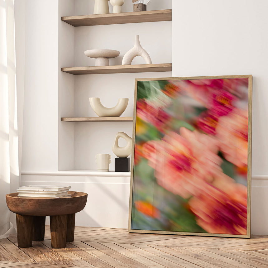 Plakat - Moving Flowers 1 - Raisa Zwart