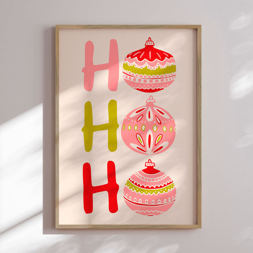 Plakat - Ho Ho Ho - Annick