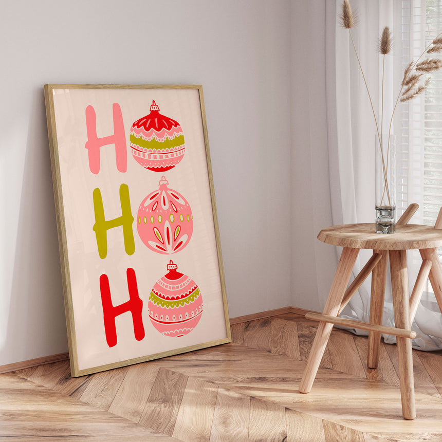 Plakat - Ho Ho Ho - Annick