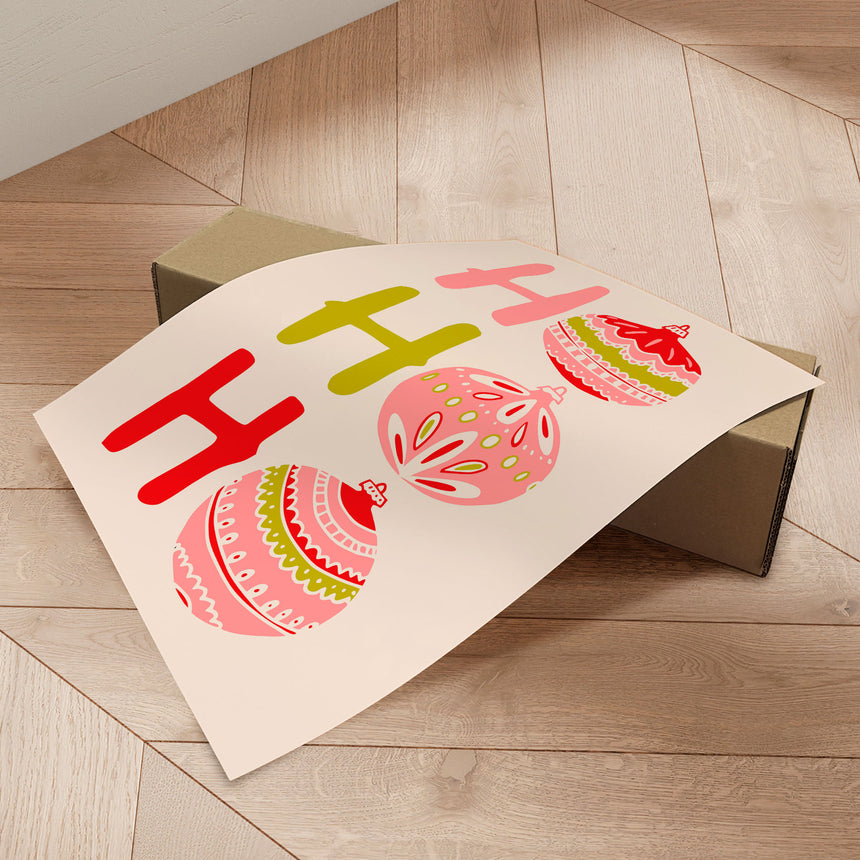 Plakat - Ho Ho Ho - Annick