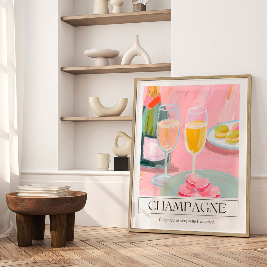Plakat - Champagne - Ohkimiko