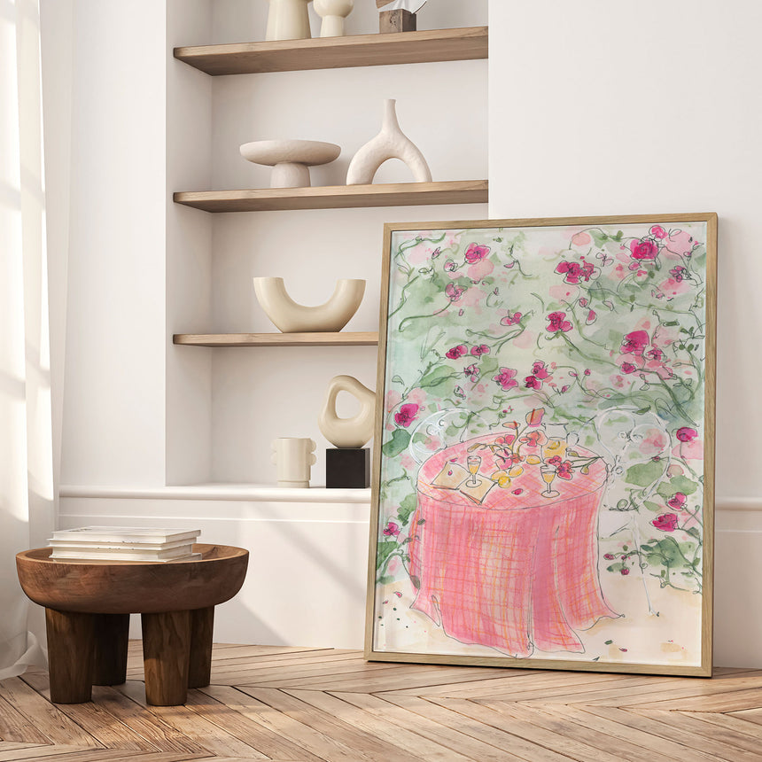 Plakat - Lemonade Garden Party - Katharina Pruitscher