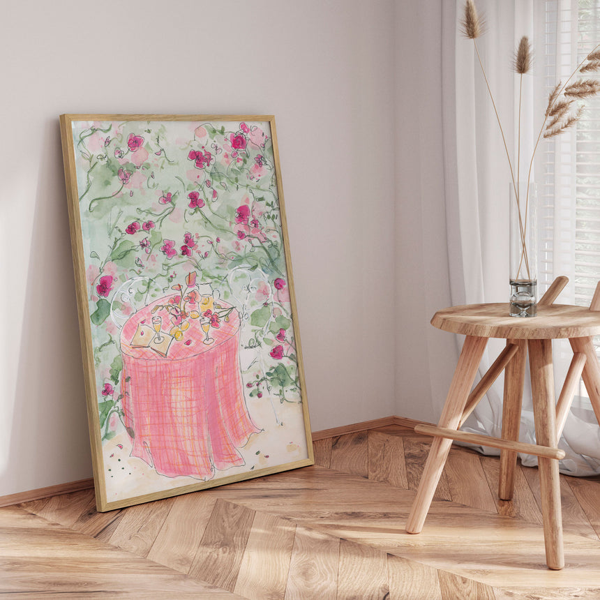 Plakat - Lemonade Garden Party - Katharina Pruitscher