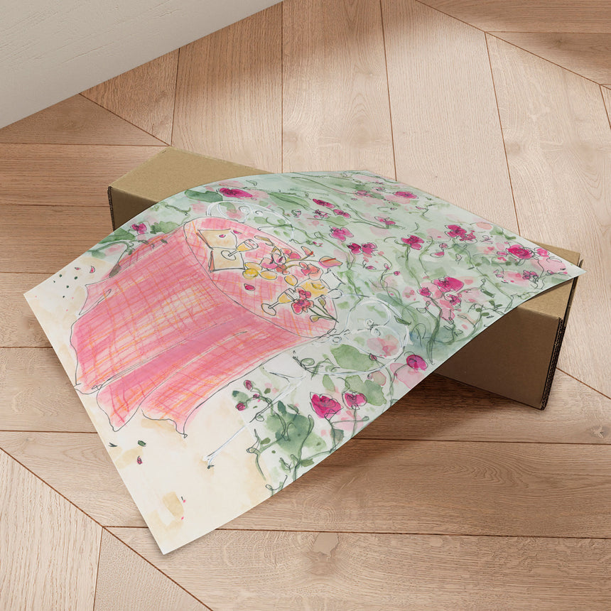 Plakat - Lemonade Garden Party - Katharina Pruitscher